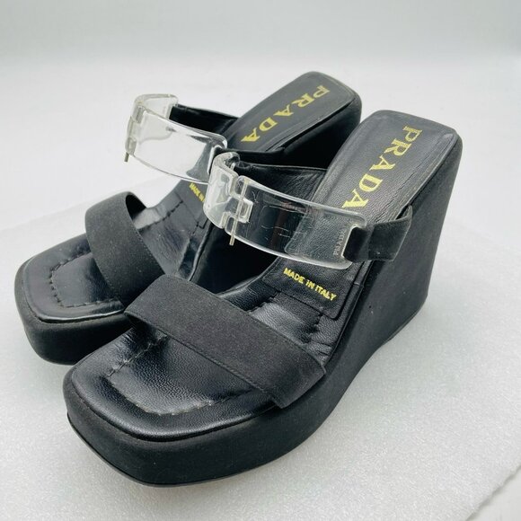 Prada women's Sandals size 5.5 - Picture 1 of 7